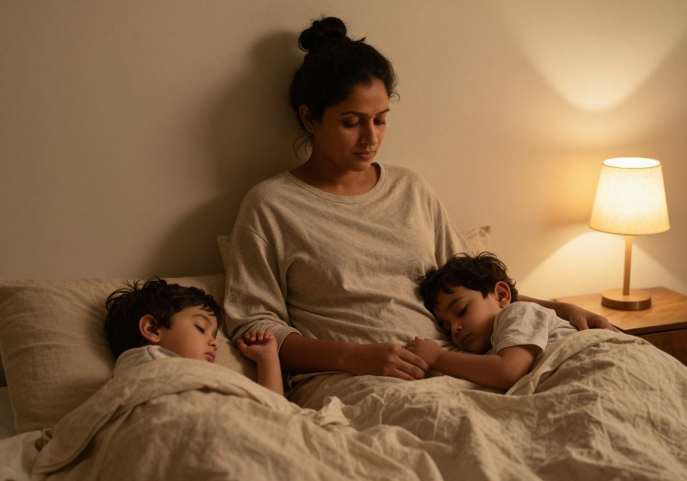 modern indian motherhood lifestyle photo (5)